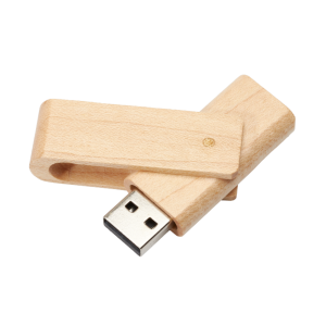 USB Madera Giratoria Eco