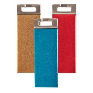 USB Metálico Texturizado