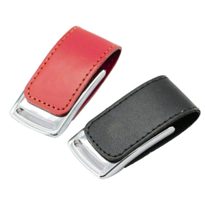 USB Ejecutivo de Cuero y Metal