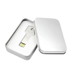 USB Metálica con Estuche